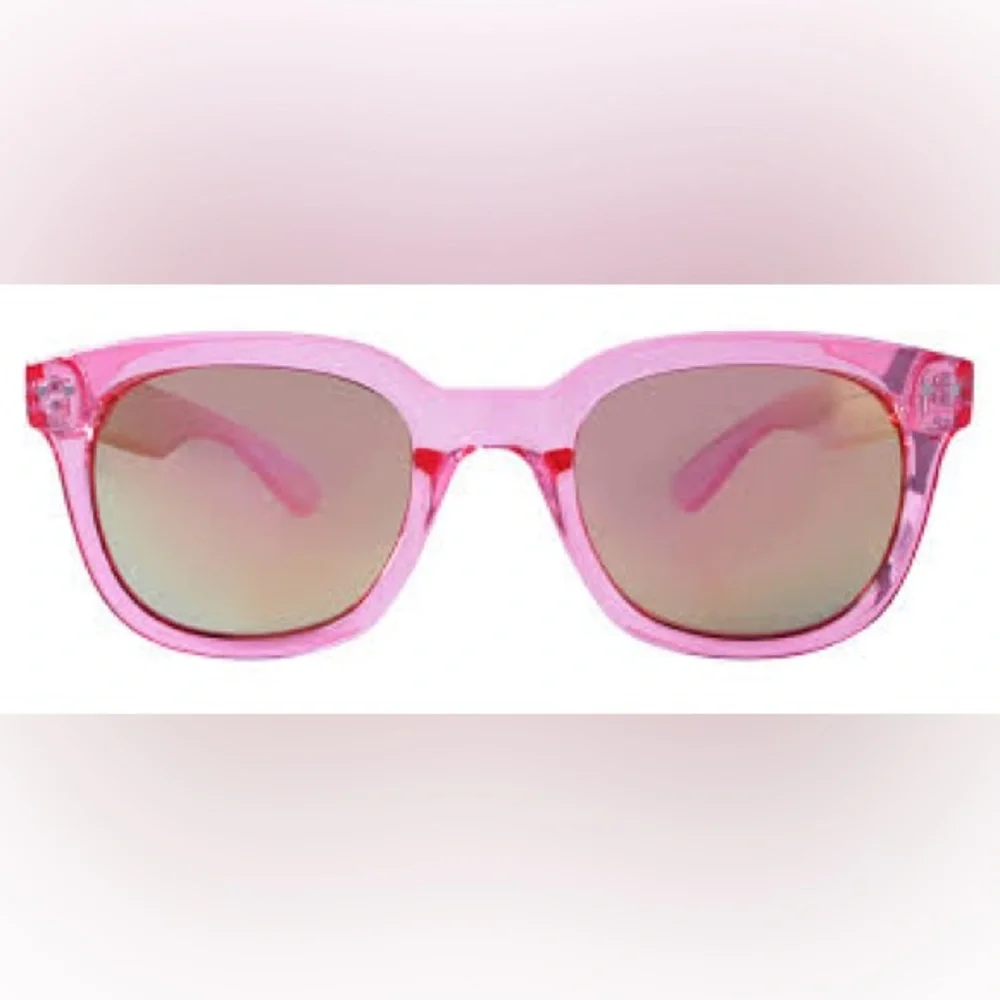 Peepers logging  off pink sunglasses